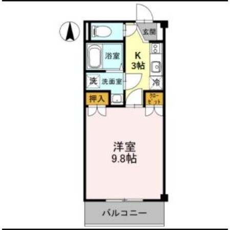 DOWELL桂町の物件間取画像